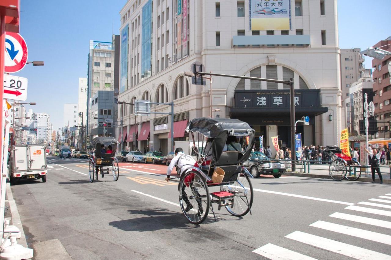 Ikidane Residential Hotel Asakusabashi Tokyo Luaran gambar